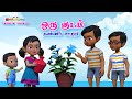 Tamil Kids Songs Oru Kudam Thanni Oothi ஒரு குடம் தண்ணீர் ஊற்றி || Tamil Rhymes Chutty Kannamma