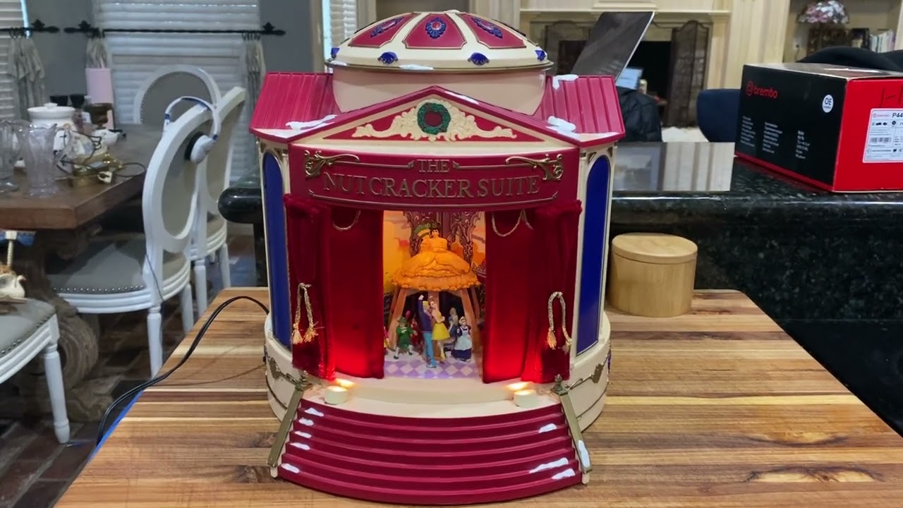 CHARLEY fixed it! Coming soon! Mr. Christmas The Nutcracker Suite