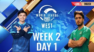 [EN] W2D1 - PMWL WEST - League Play | PUBG MOBILE World League Season Zero (2020)