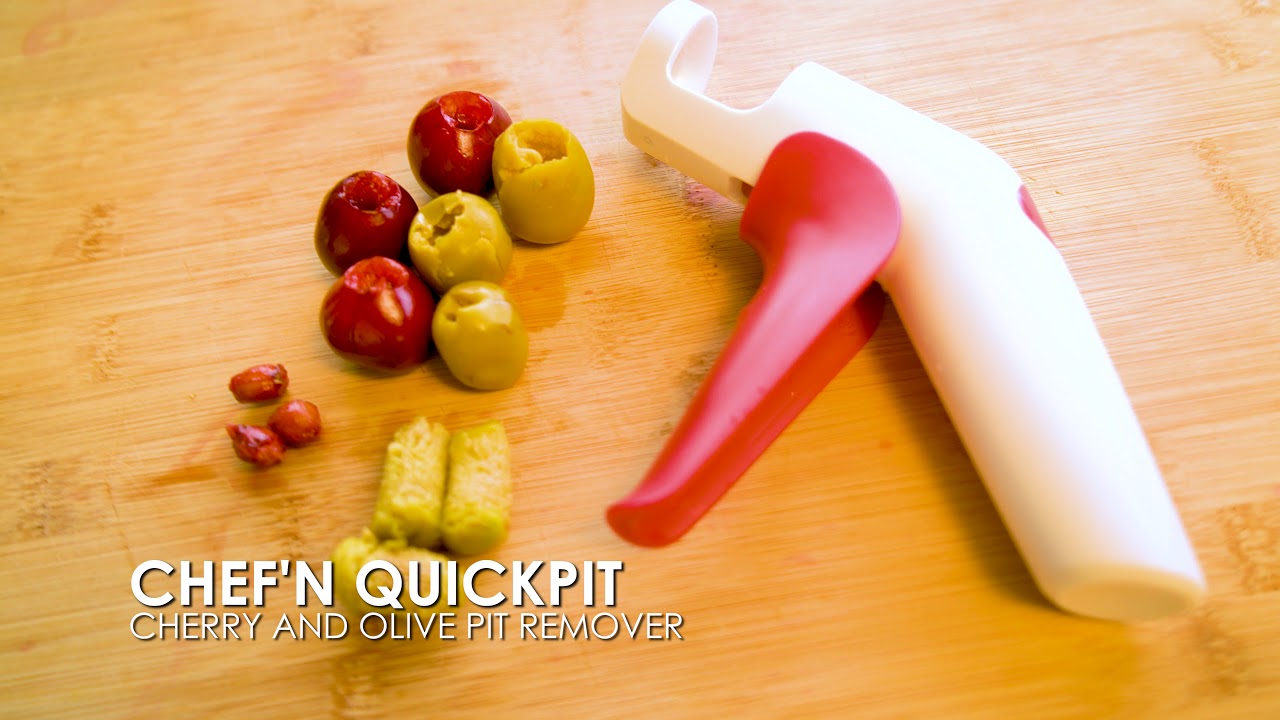 Chefn QuickPit Cherry and Olive Pitter Corers & Pitters Kitchen