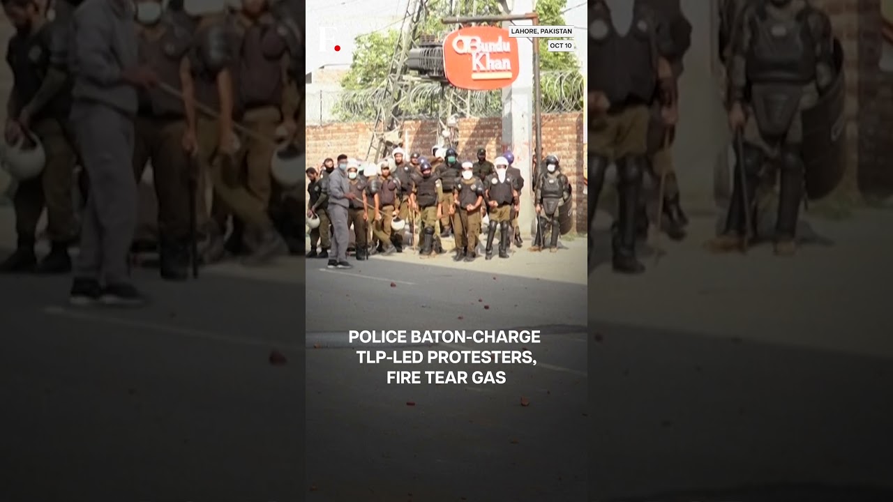 Pakistan: TLP-Led Pro-Palestinian Protesters Clash With Police in Lahore, Two Killed | N18G