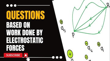 Concept of work done by electrostatic force | Questions | Work Done | Class 12 CBSE | JEE | NEET