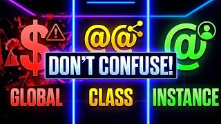 Ruby Variables Explained 🔥 @ vs @@ vs $ #ruby #viral #coding #rubytutorial #education