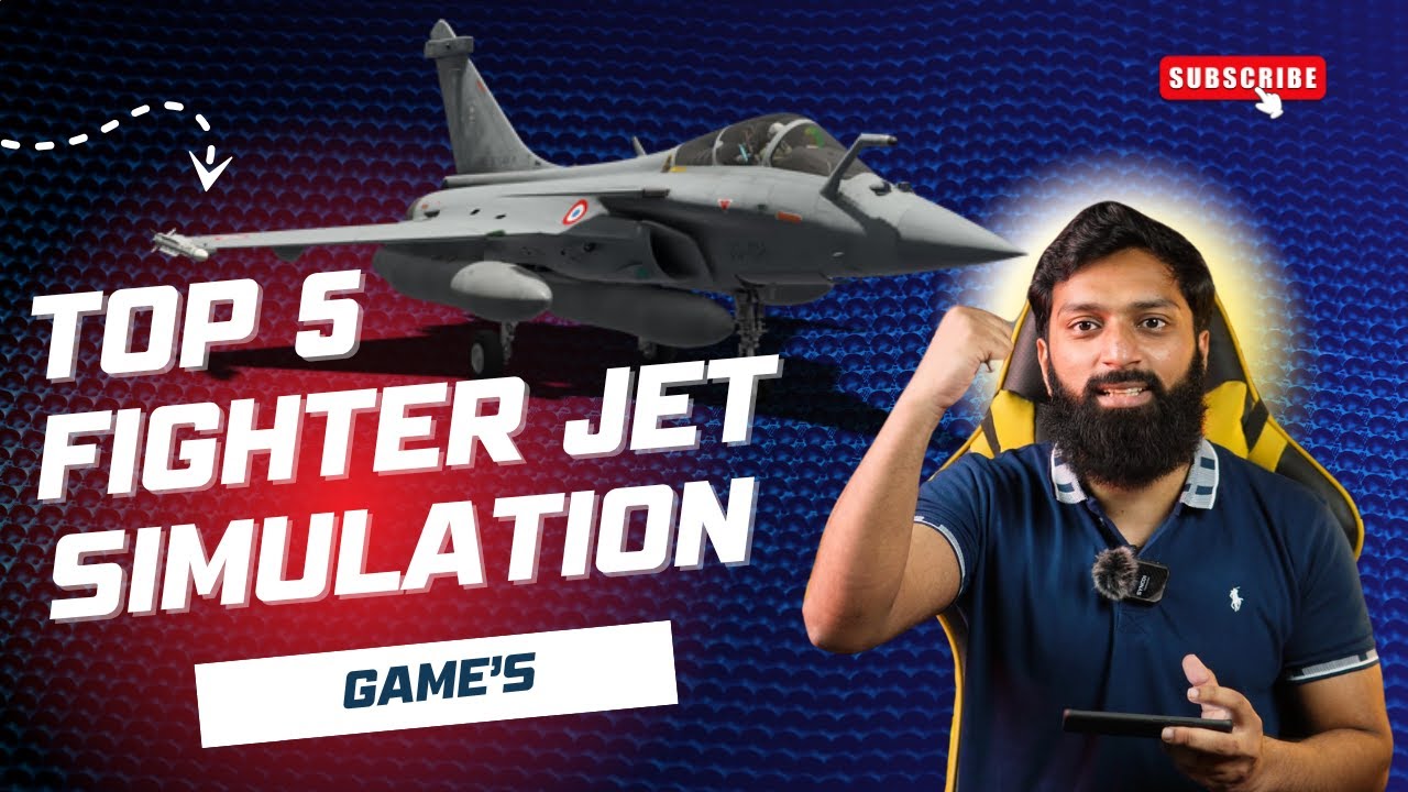 Top 5 Fighter Jet Simulation Game's | Mig 21 Fighter Jet & Rafale Fighter Jet Fight F17 Fighter Jet