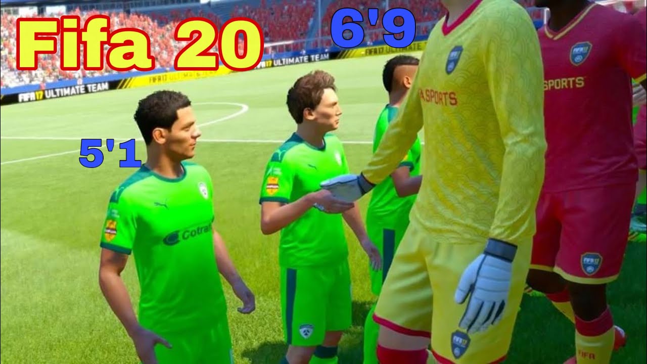 FIFA 20- SMALLEST TEAM VS TALLEST TEAM ON FIFA 20