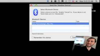Famous Bluetooth File Sharing (MacMost Now 210) Profile