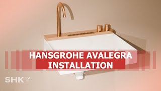 Hansgrohe Avalegra Aquaunit Installation Und Funktionen Im Überblick Shk-Tv Montage