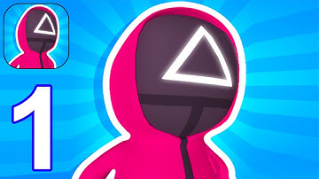 Squid Game 3D: Red Light, Green Light! - Gameplay Walkthrough Part 1 Level 1 - 8 (Android, iOS)