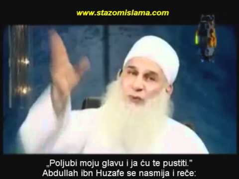 Dirljiva priča o ustrajnosti ashaba Abdullaha ibn Huzafe - Šejh Husejn Jakub