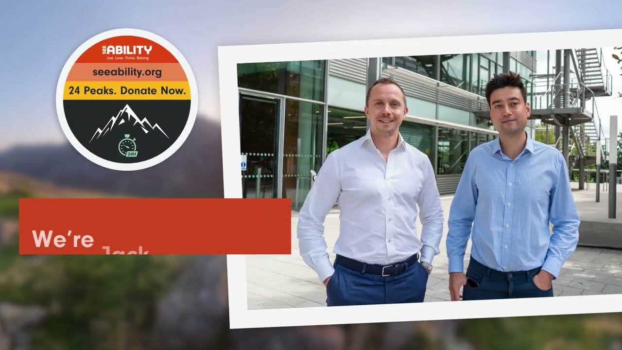 The 24 Peaks challenge for SeeAbility