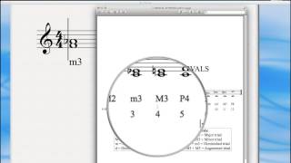 Basic Musical Intervals (for my Audio 101 class)