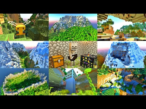 10 Minecraft Seeds YOU NEED TO TRY In 2022! (Bedrock & Java)