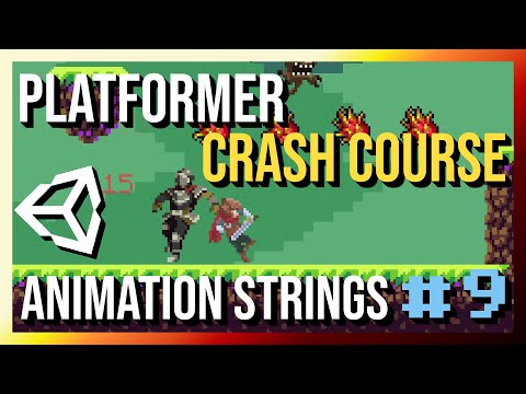 Managing Animator Parameters with Static Strings - 2D Platformer Crash Course in Unity 2022 (Part 9)