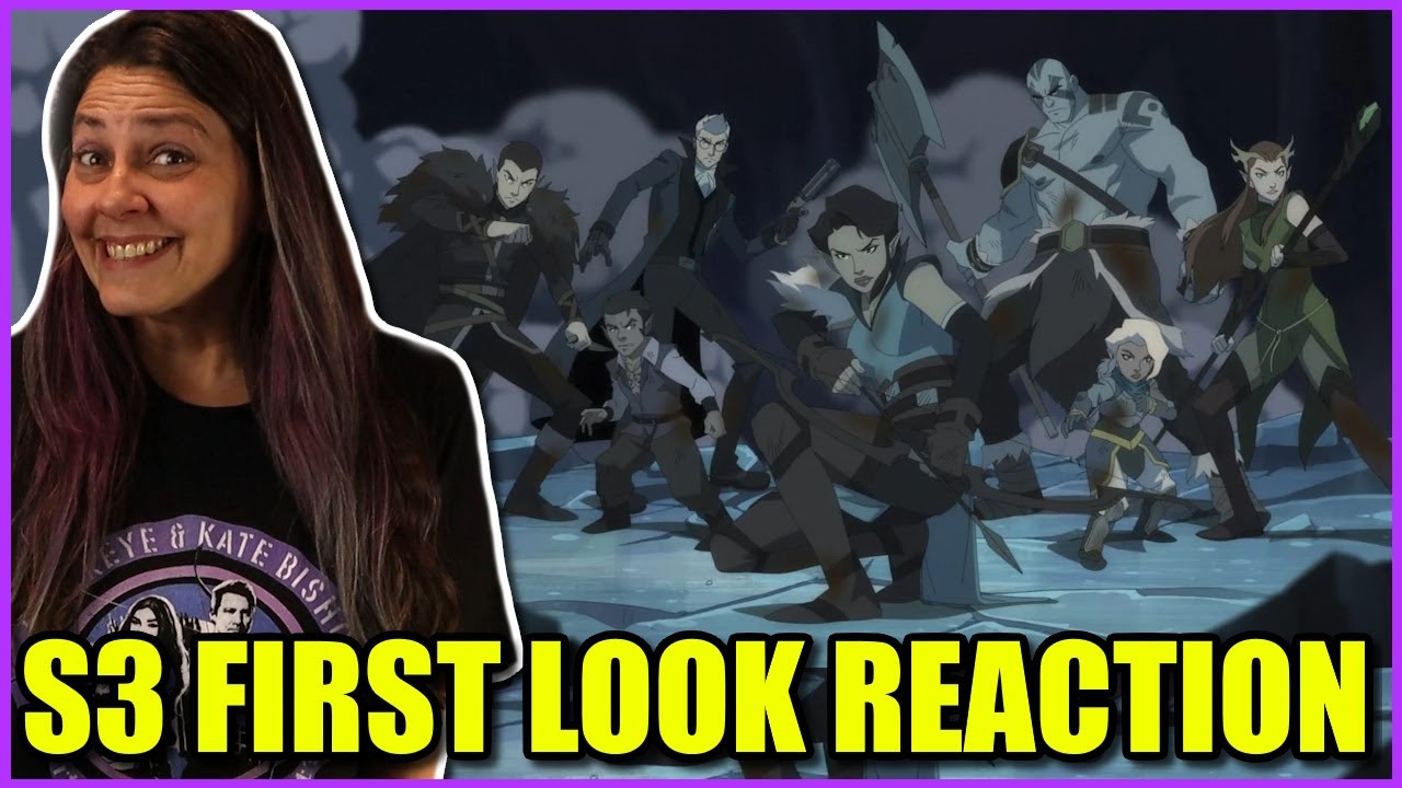 The Legend of Vox Machina Season 3 First Look Reaction!