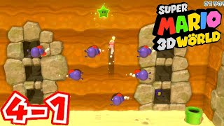 Super Mario 3D World - Mundo 4-1 100% Nintendo Switch