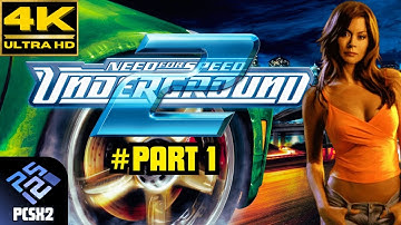 Need For Speed Underground 2 (PS2) - Full Gameplay PART 1 - (4K 60FPS)