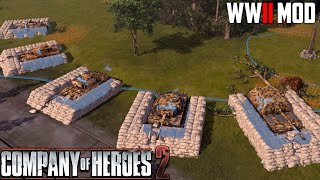 WWII MOD (Best Mod In My Opinion) | Company Of Heroes 2