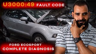 U3000:49 ABS Module Fault Code ford Ecosport - Diagnosis and Fix - Hindi / Urdu