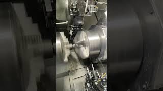 High Speed CNC Turning Process for Precision Metal Parts #CNC #Turning #Machining #HighSpeed