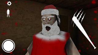 PLAYING AS SANTA GRANNY 😁 AND ME SANTA GRANDPA | HORROR ESCAPE GAME screenshot 2