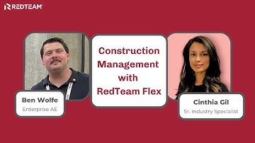 Webinar: Construction Management with RedTeam Flex -  2