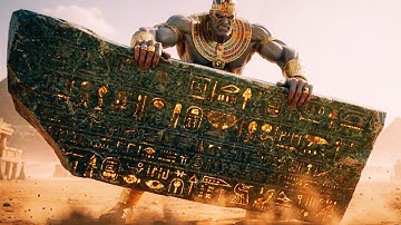 How did the Pharaohs move these massive stones? Witness the giants of Ancient Egypt! #viralvideo