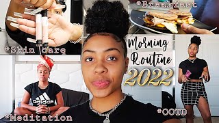 MORNING ROUTINE 2022 | Healthy &amp; Productive Habits