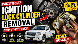 How To Remove an Isuzu TFS 87 Ignition Lock Cylinder 