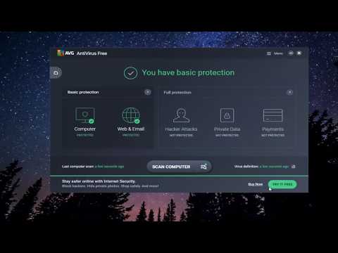 AVG Antivirus Free - How To Turn On Silent/Gaming Mode