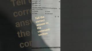 Try this question #chemistry #jee #jeequestions #question