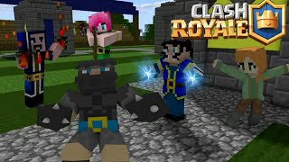 Minecraft animation Clash Royale The Fight arena (Monster School) screenshot 3