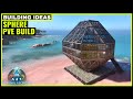 How to build a sphere base  interior  ark survival ascended