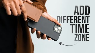 How to Add Different Time Zone Clock in iPhone (tutorial)