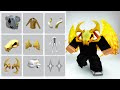 10 free gold and white items roblox new 2023