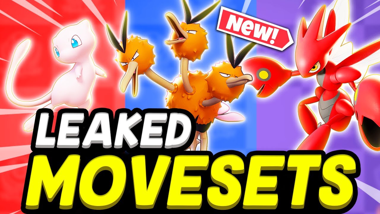 MEW IS BROKEN! Scizor Dodrio Mew Moveset Leaks - Pokémon UNITE 