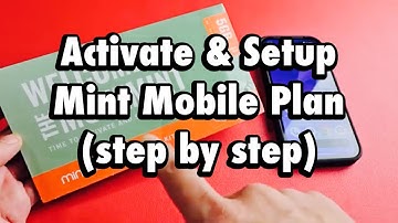 Mint Mobile: How to Setup/Activate Prepaid Phone Plan (SIM Card or eSIM)