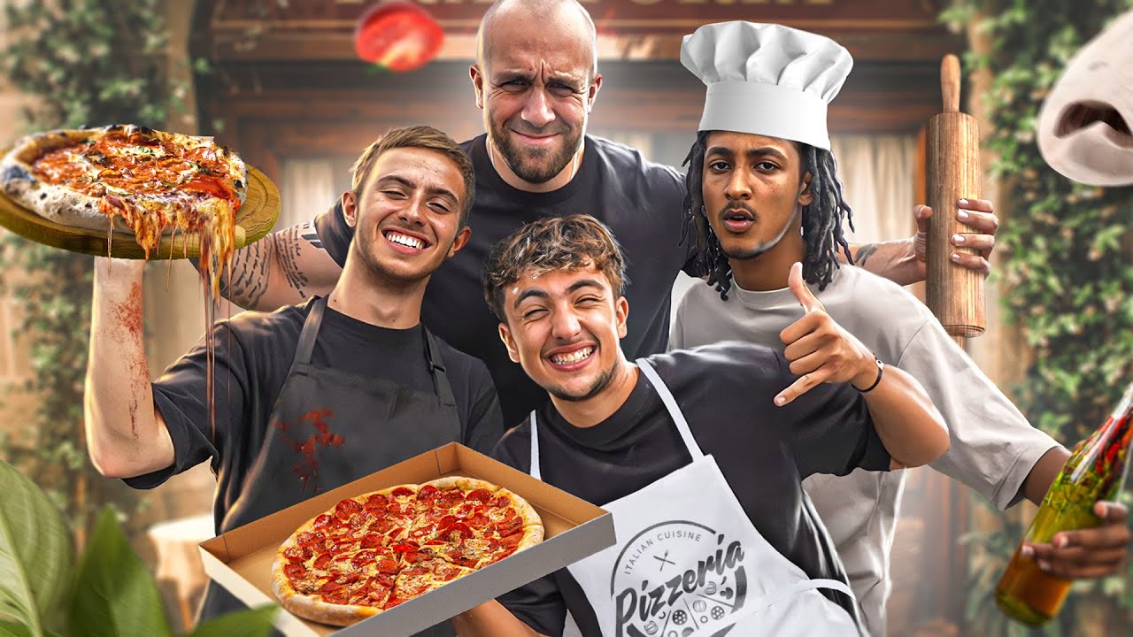 Qui fera la Meilleure Pizza  ou la Pire Pizza de France mdrrrr feat GMK Michou Theodort