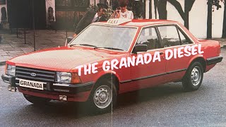 Ford Granada MKII range - Diesel's and Taxi