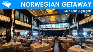 Norwegian Getaway Ship Tour Highlights (Norwegian Cruise Line)