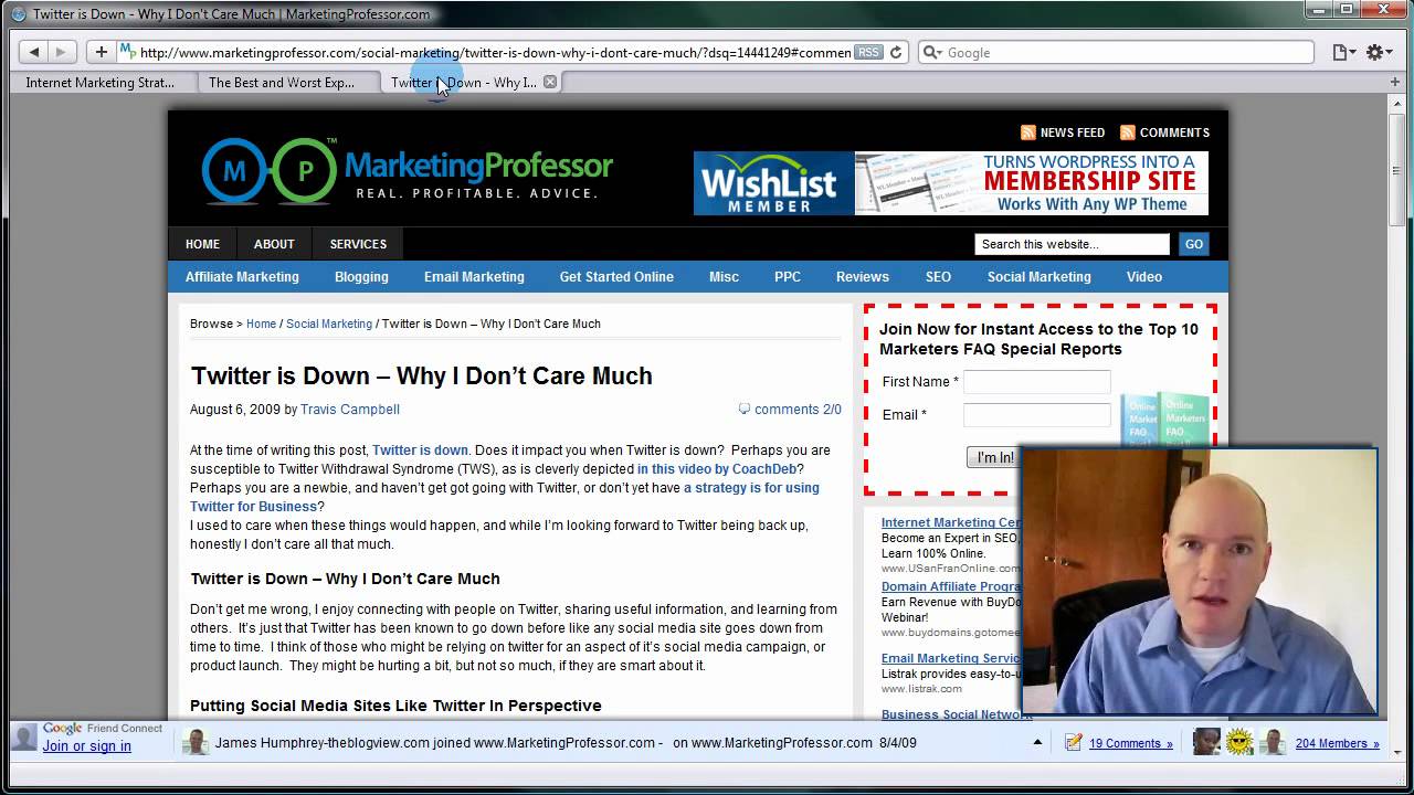 Best and Worst Marketing Experiences, Twitter Outage Apathy