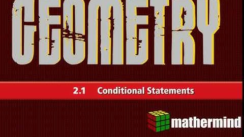 BIM GEOMETRY 2-1 Conditional Statements