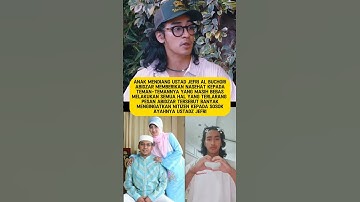 Thumbnail of Pesan abidzar anak ustadz Jefri Al-buchori