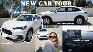 I Bought a Brand New 2024 Honda HR-V! 🚗✨ Full Car Tour & First Impressions