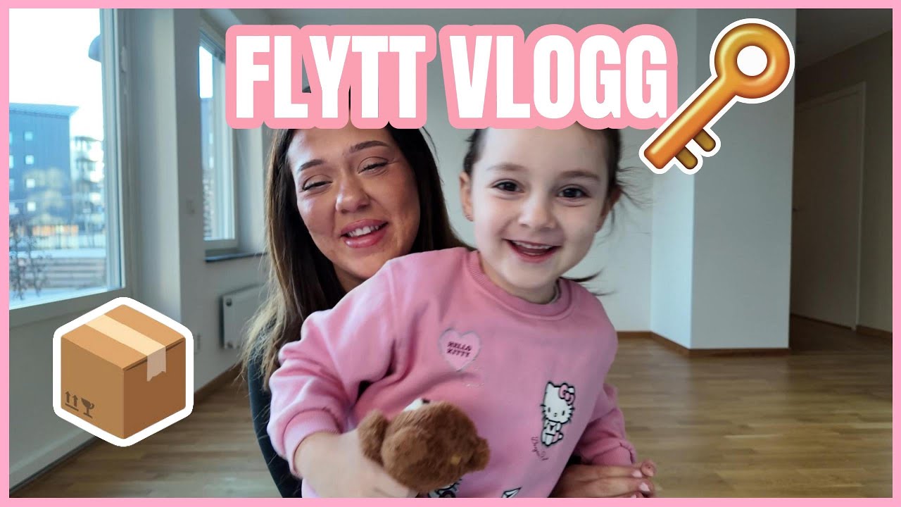 FLYTTVLOGG & Lägenhets tour