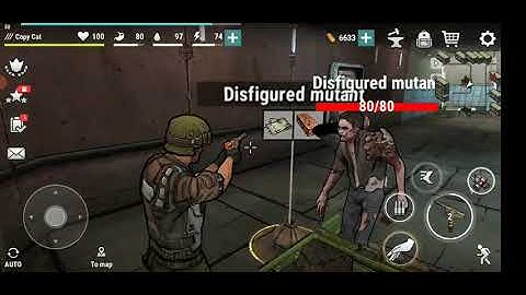 Bunker Dark Days zombie Survival - Copy Cat get Brick in drop