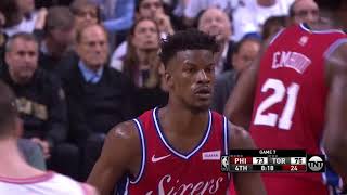 NBA, playoff 2019, Raptors vs. 76ers, Round 2, Game 7, Move 38, Jimmy Butler, 2 pointer