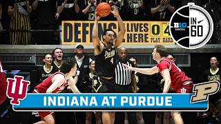 Indiana at Purdue | Feb. 20, 2026 | B1G Basketball in 60
