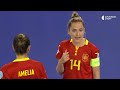 Ukraine : Spain - Womans futsal EURO 2022