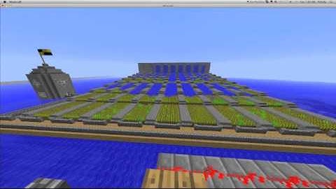 GIANT Automatic Wheat Farm - Minecraft