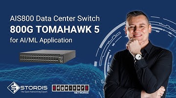 800G Data Center Switch for AI/ML Application AIS800 (DCS560) |  CloudFest 2024 | STORDIS